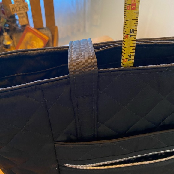 New Black Vera Bradley bag. Never been used. Shoulder or tote offers welcome - Picture 11 of 15